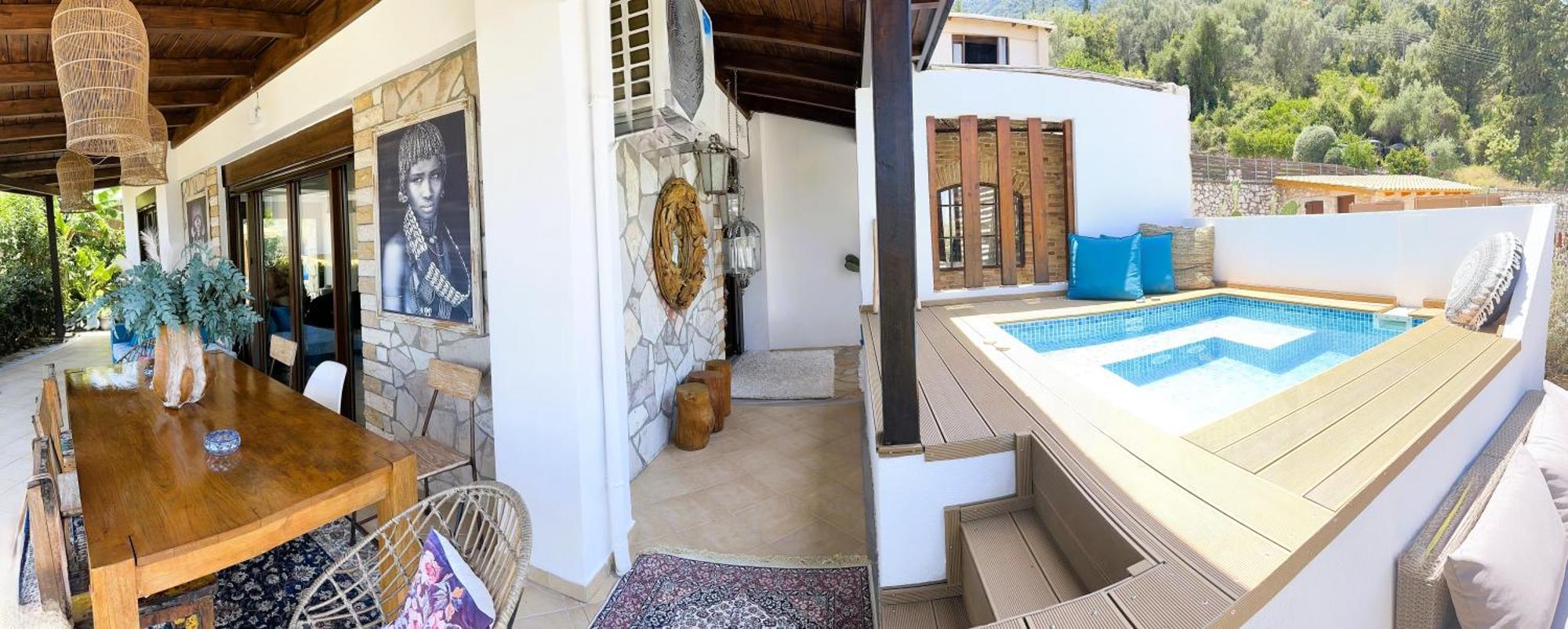 Luxury Villa Athina Nikiana Exterior foto